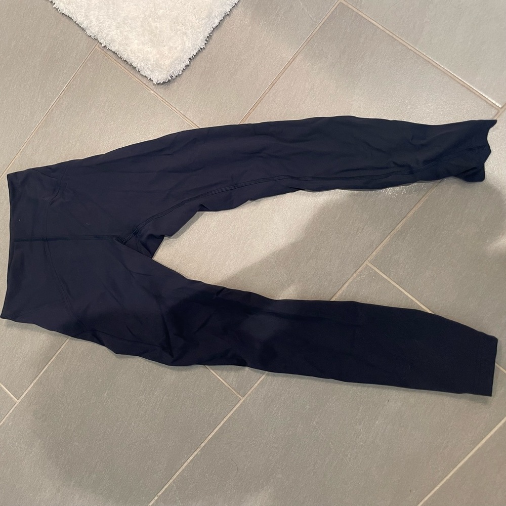 Lululemon navy leggings never worn